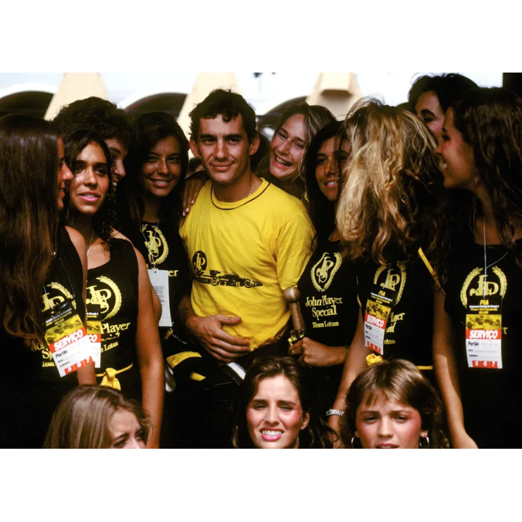 T-shirt - Ayrton Senna - John Player Special Team Lotus