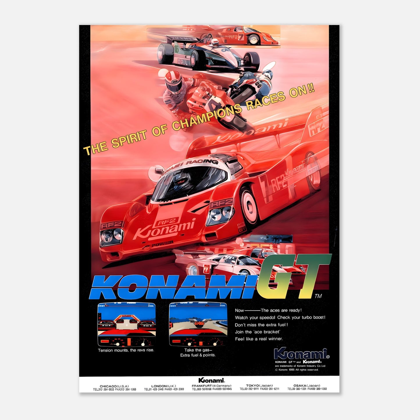 Poster - Konami GT