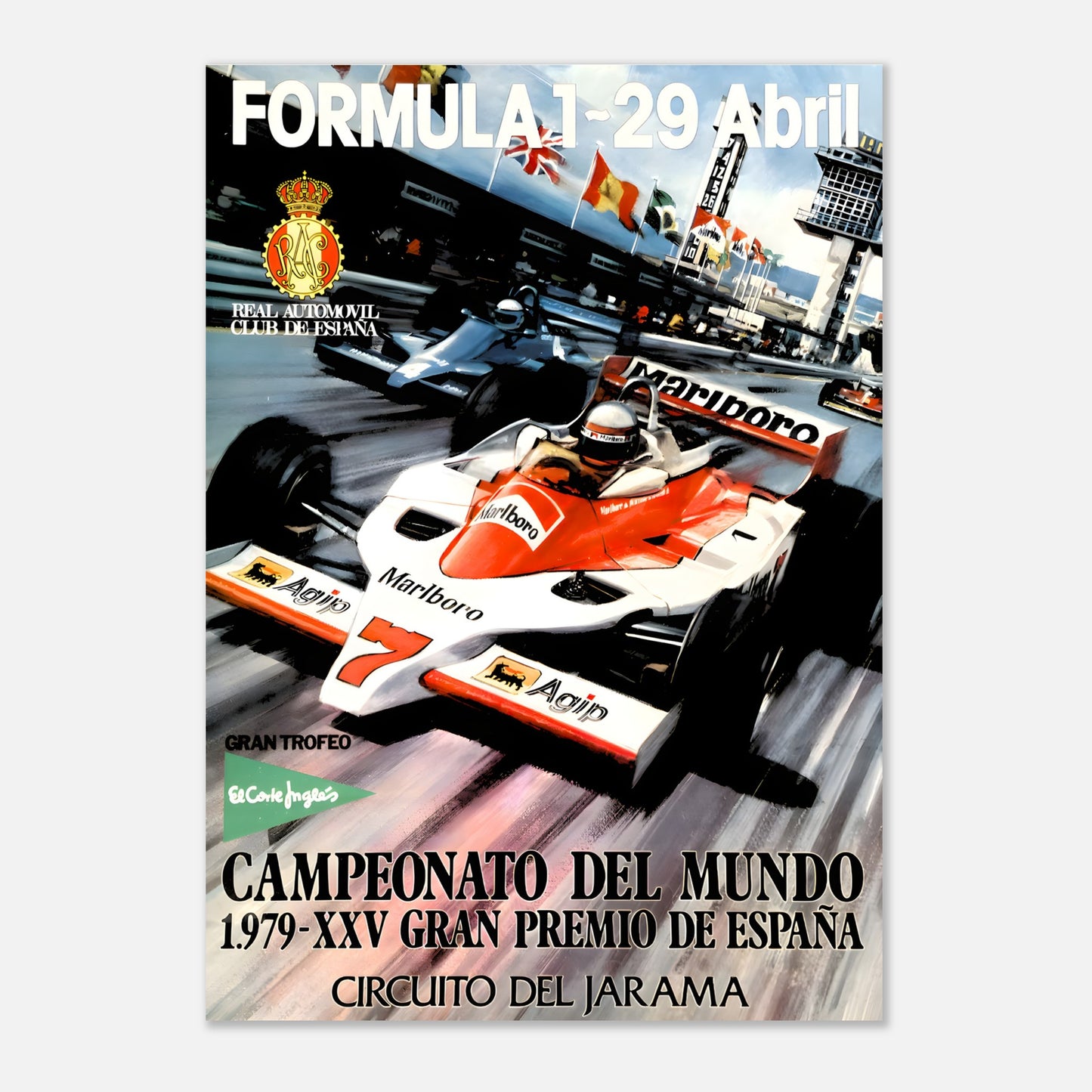 Poster 1979 - Spanish F1 Grand Prix - Circuito del Jarama