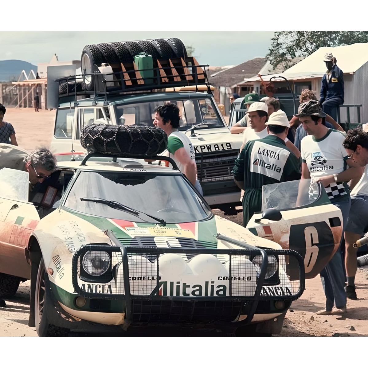 T-shirt - Sandro Munari - Lancia Stratos Alitalia