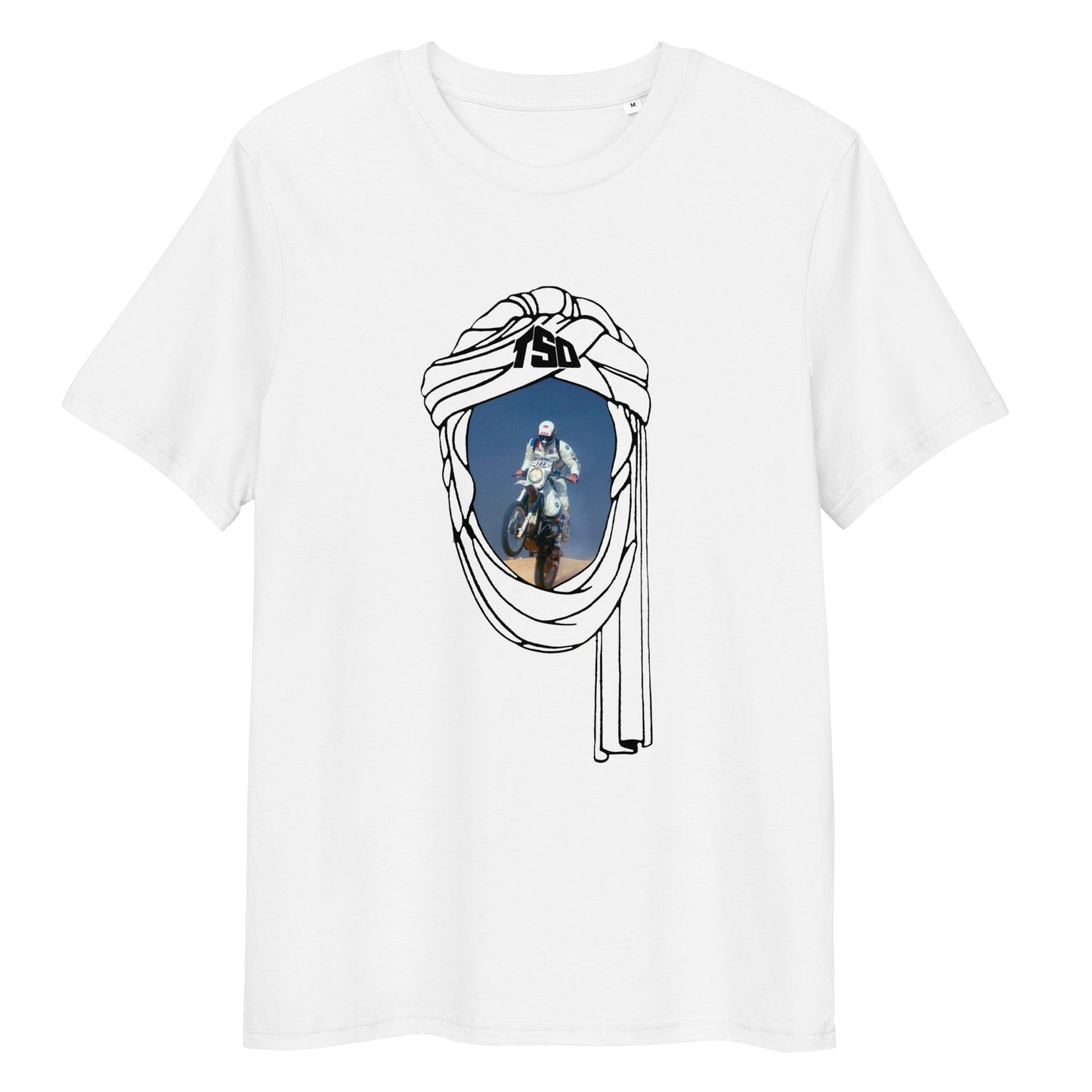 T-shirt - Rallye Paris Dakar Hubert Auriol BMW R80 GS