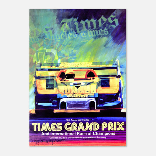 Can-Am - Riverside International Raceway 1973 Retro Poster