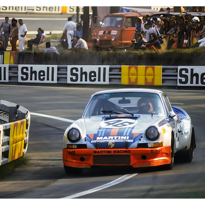 Flexible phone case - Martini Porsche