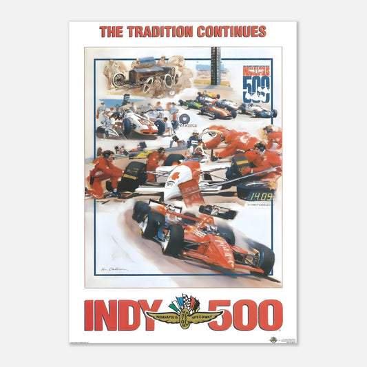 Indianapolis 500 1994 Retro Poster