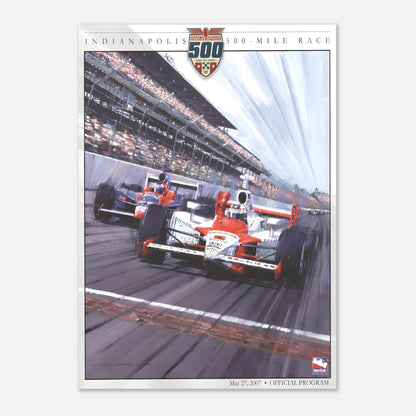 Indianapolis 500 2007 Retro Poster