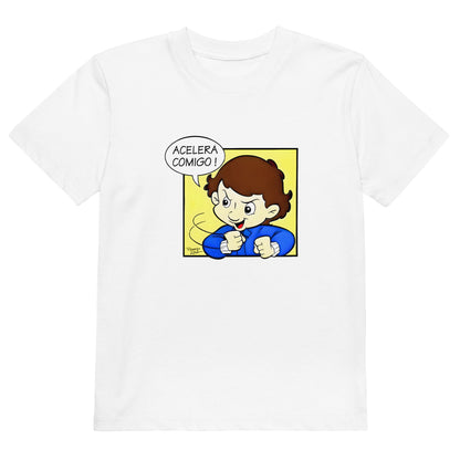Kid's t-shirt -  Ayrton Senna - Senninha - Acelera Comingo !