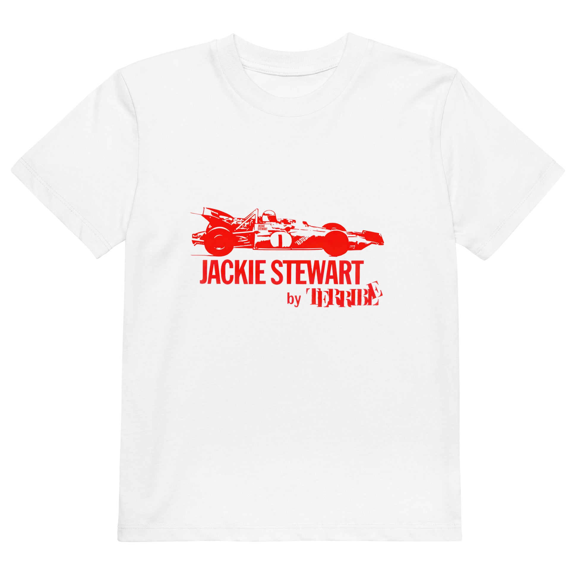 Kid's t-shirt - Jackie Stewart by Terrible