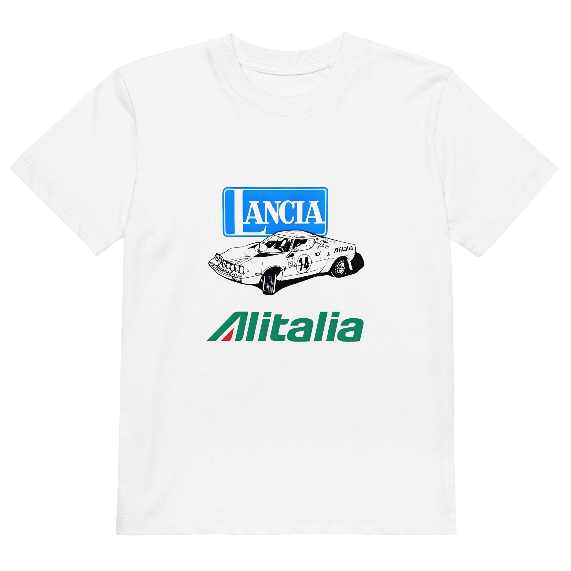 Kid's t-shirt - Lancia Stratos Alitalia - Lele Pinto