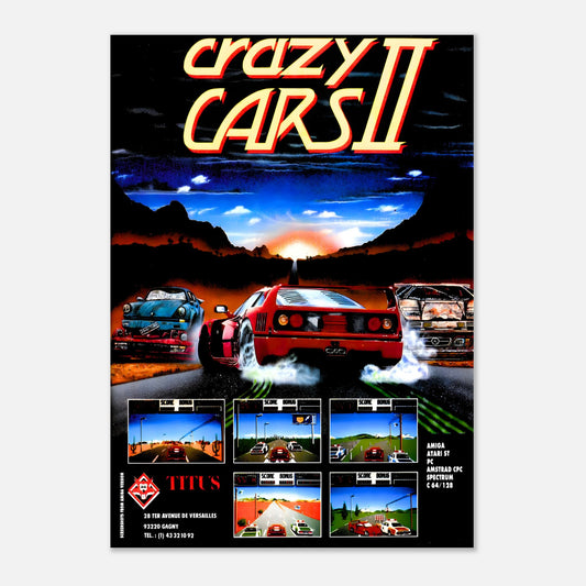 Poster - Crazy Cars II