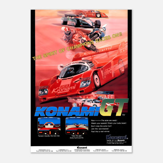 Poster - Konami GT