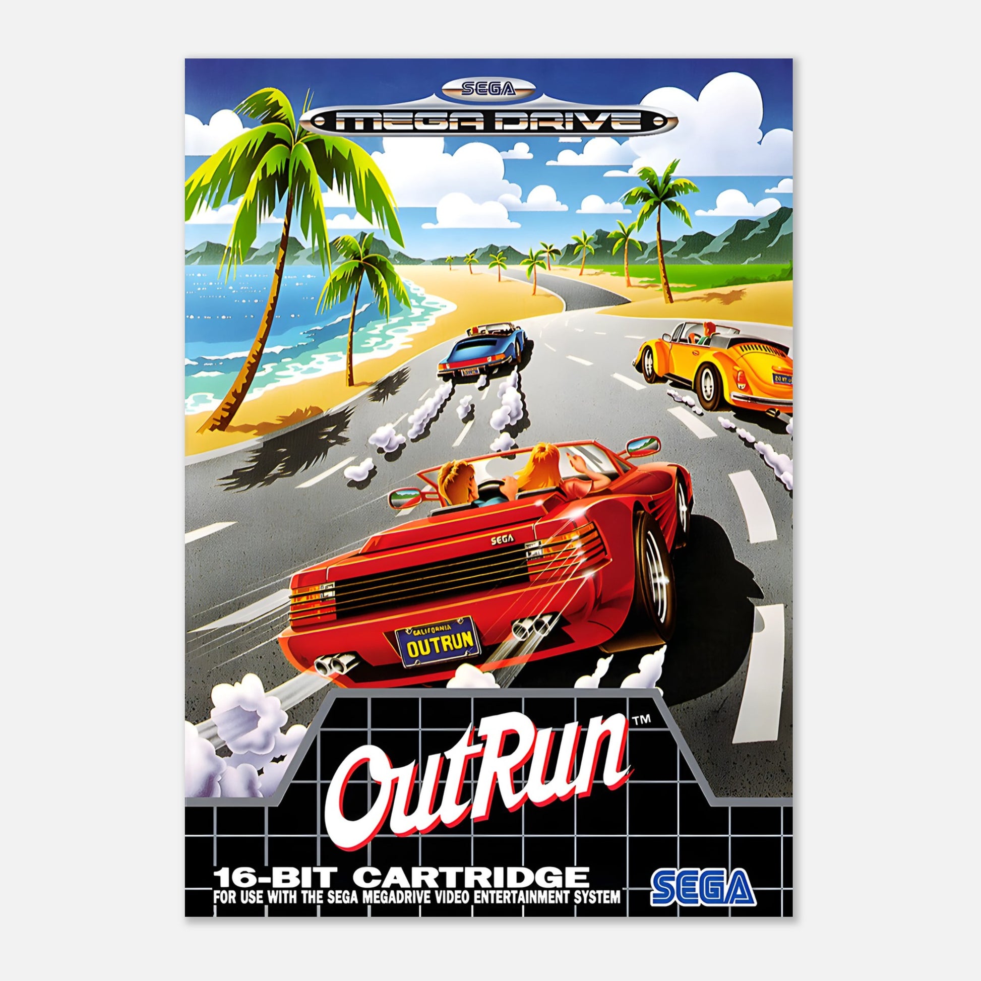 Poster - Out Run 1