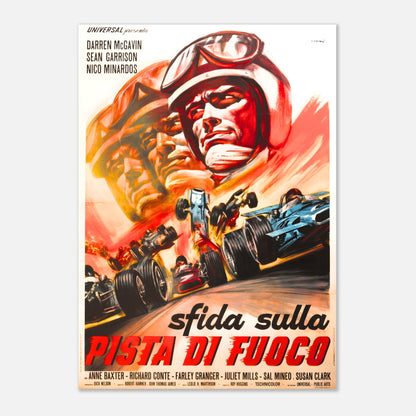 Poster - Sfida Sulla Pista Di Fuoco