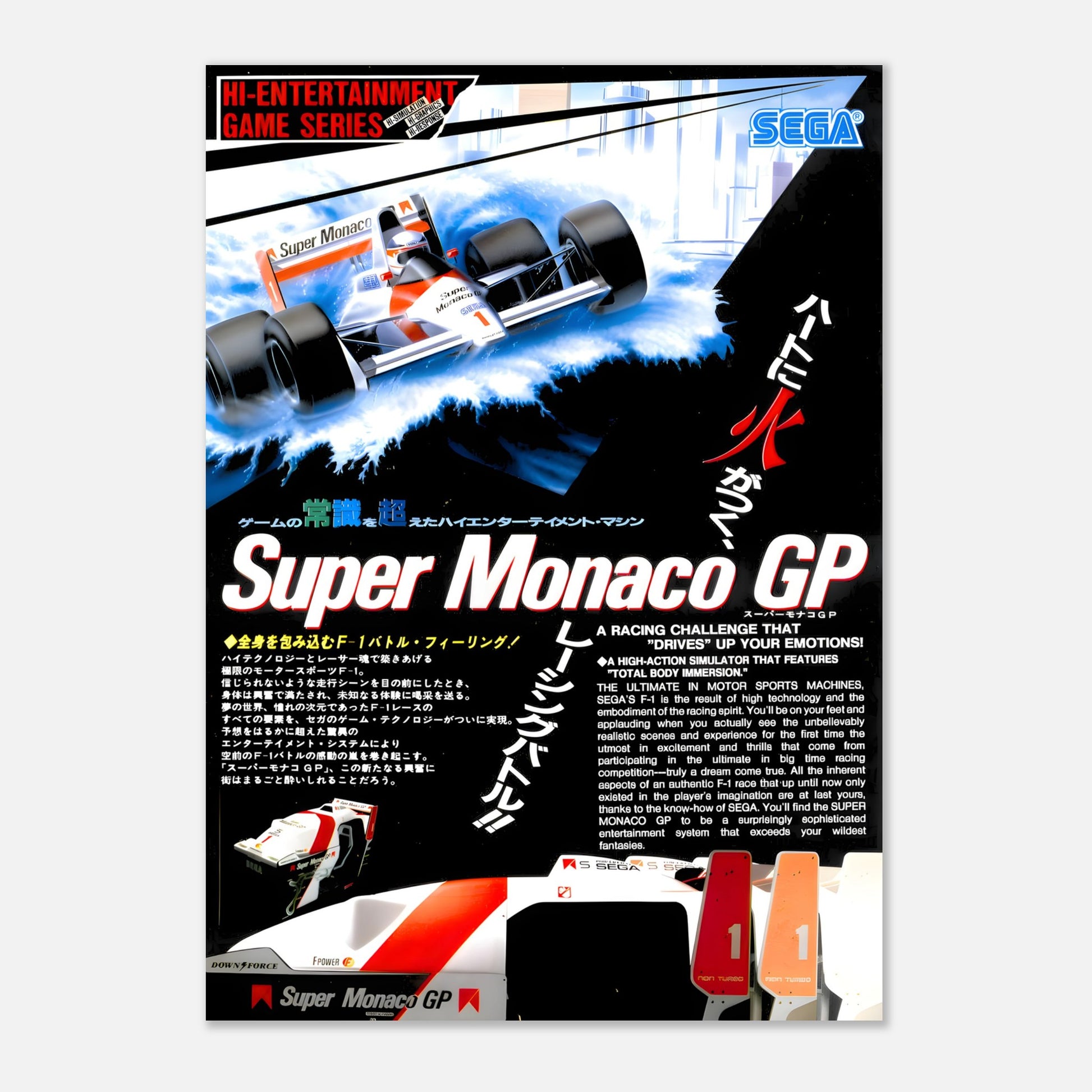 Poster - Super Monaco GP