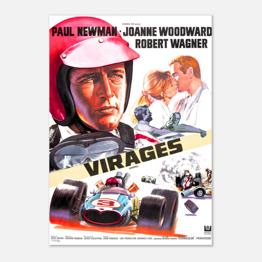 Poster - Virages (Winning) - Paul Newman