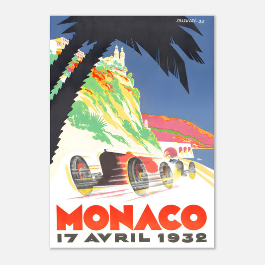 Poster 1932 - Monaco F1 Grand Prix