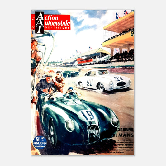 Poster 1952 - 24h of Le Mans