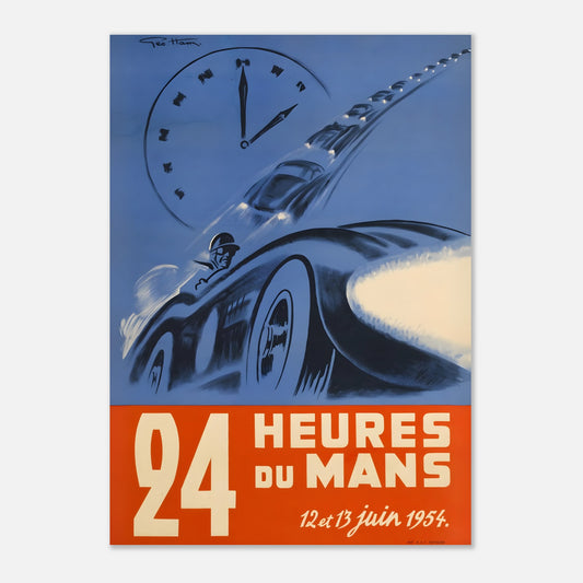 Poster 1954 - 24h of Le Mans