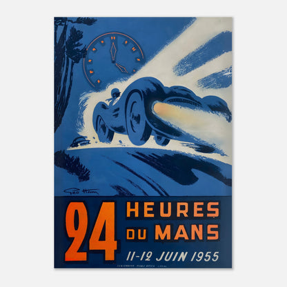 Poster 1955 - 24h of Le Mans