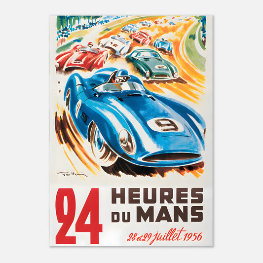 Poster 1956 - 24h of Le Mans