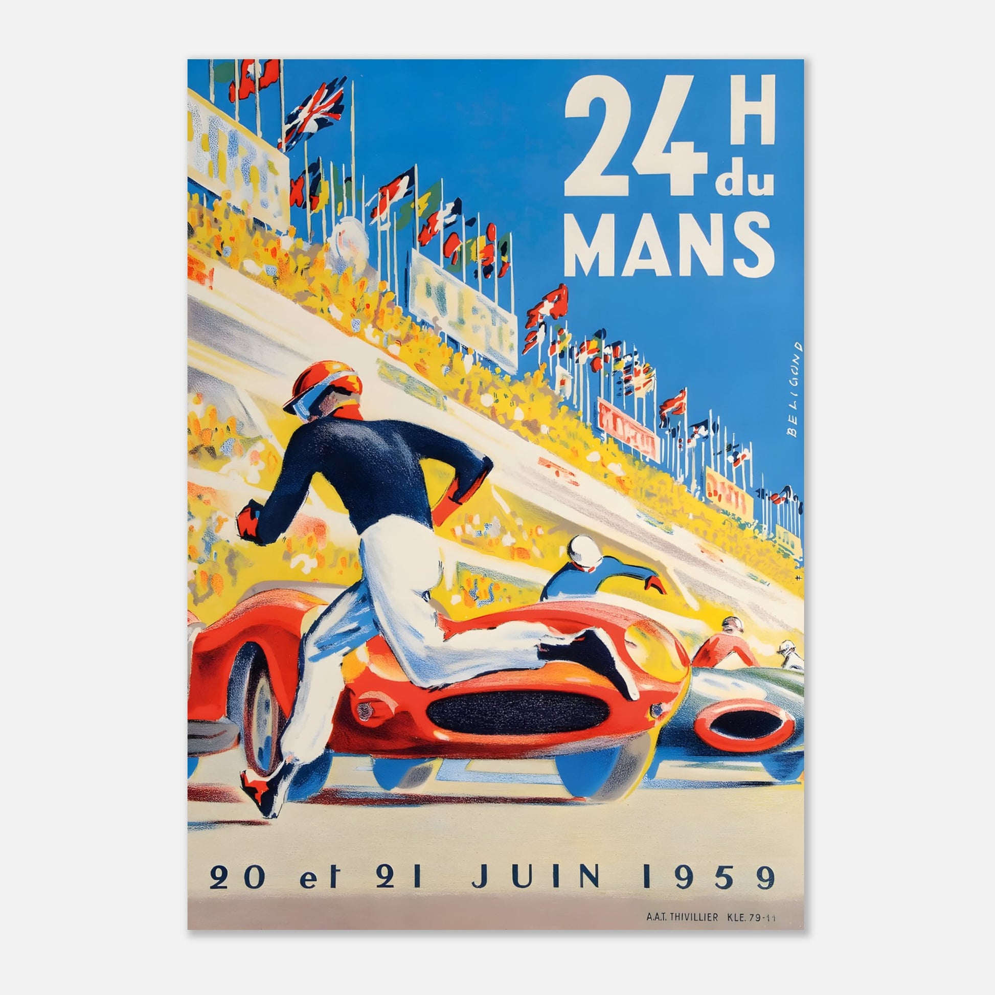 Poster 1959 - 24h of Le Mans