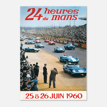 Poster 1960 - 24h of Le Mans