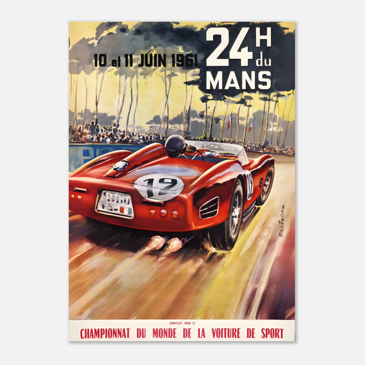 Poster 1961 - 24h of Le Mans