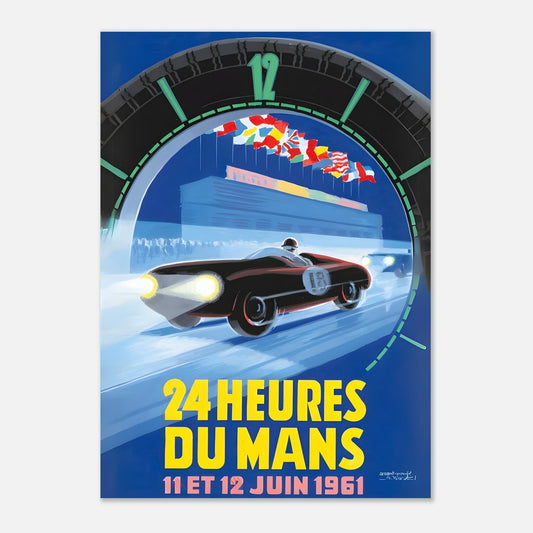 Poster 1961 - 24h of Le Mans
