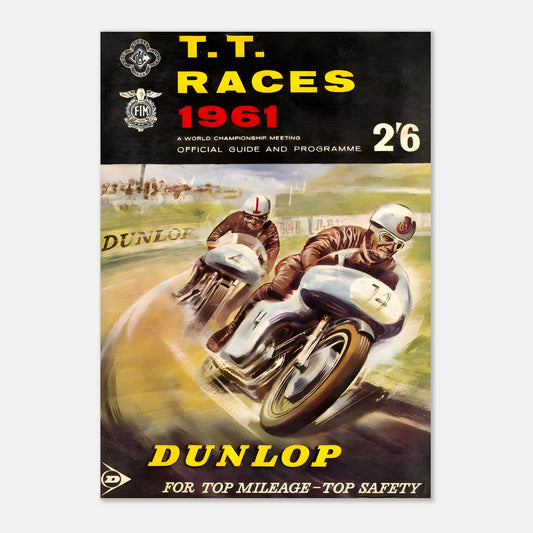 Poster 1961 - Isle of Man Tourist Trophy