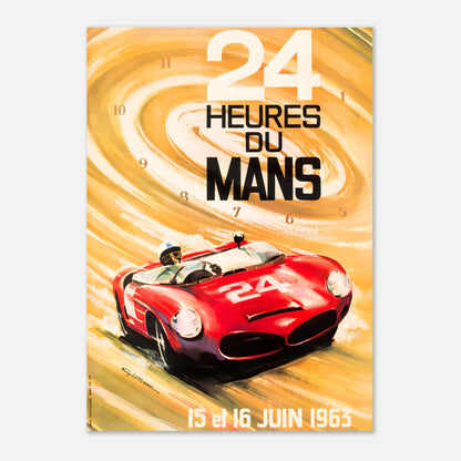 Poster 1963 - 24h of Le Mans