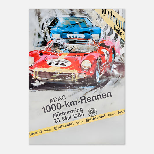 Poster 1965 - 1000 km Nürburgring