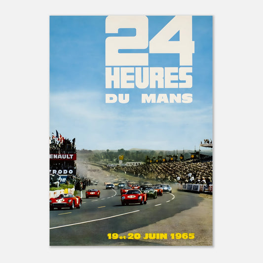 Poster 1965 - 24h of Le Mans