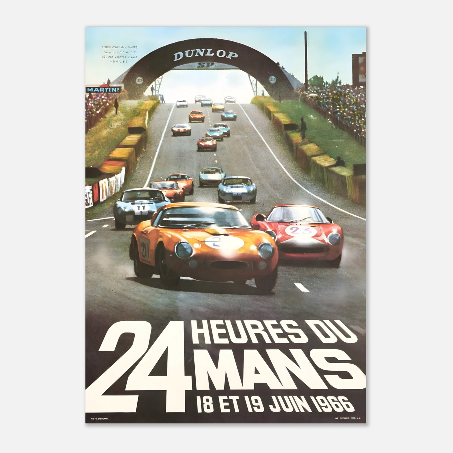 Poster 1966 - 24h of Le Mans