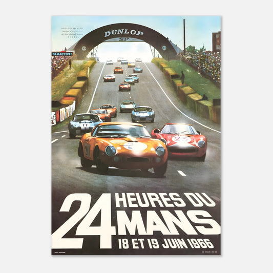 Poster 1966 - 24h of Le Mans