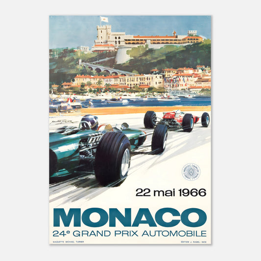 Poster 1966 - Monaco F1 Grand Prix