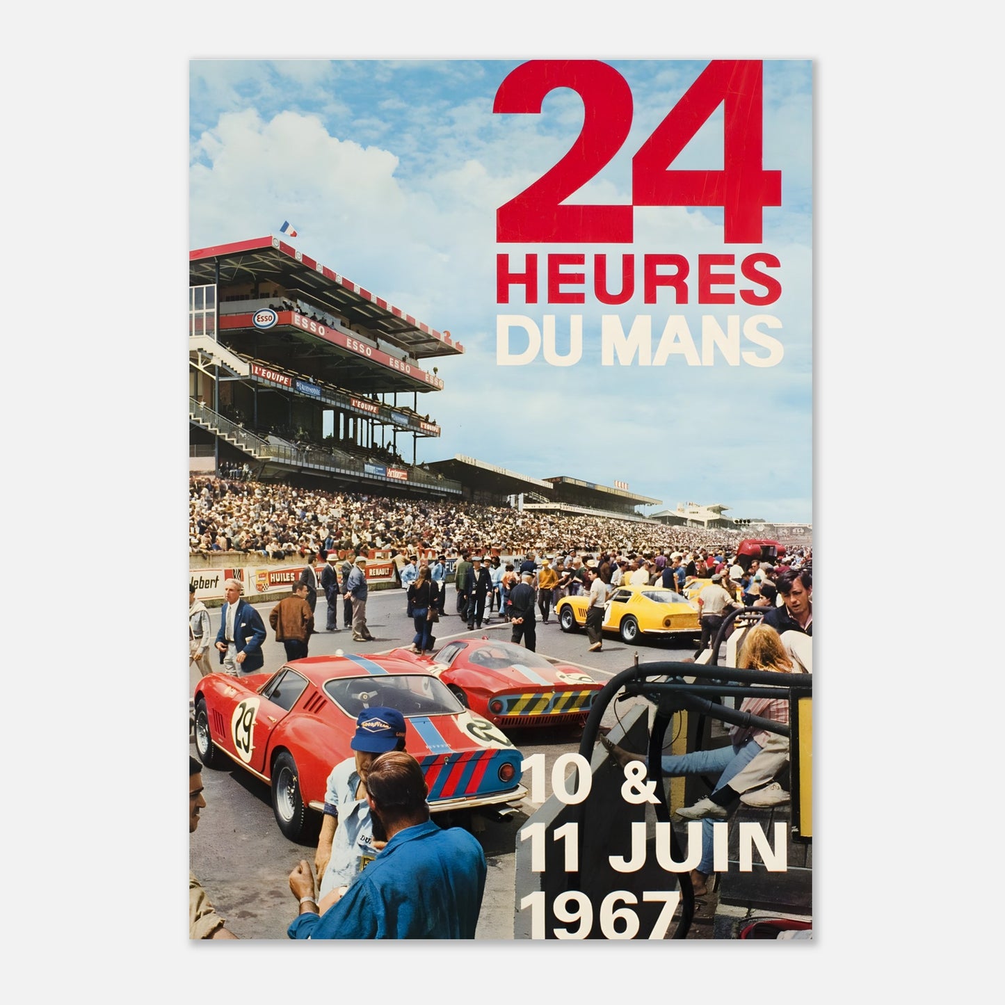 Poster 1967 - 24h of Le Mans