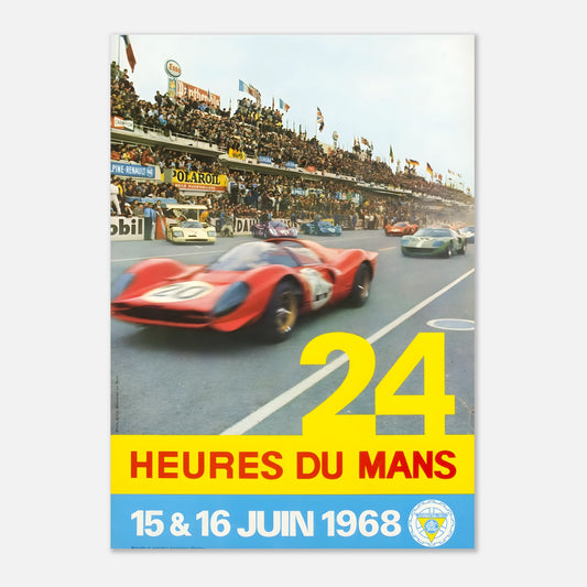 Poster 1968 - 24h of Le Mans