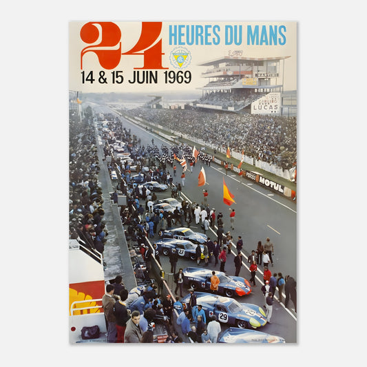 Poster 1969 - 24h of Le Mans