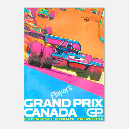 Poster 1970 - Canadian F1 Grand Prix