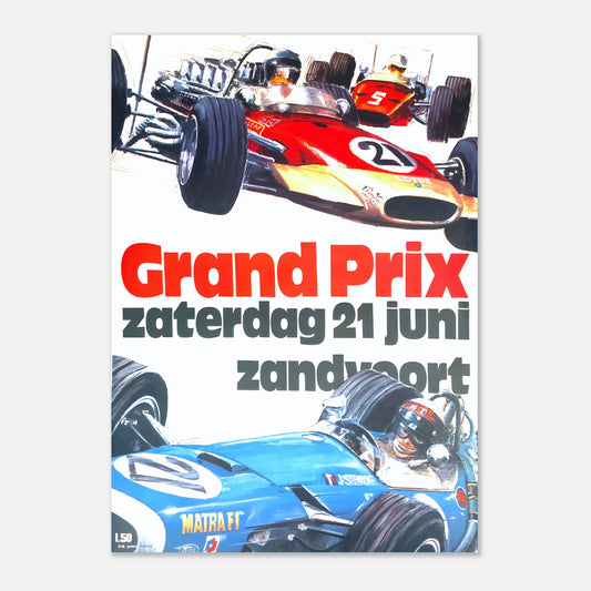 Poster 1970 - Dutch F1 Grand Prix - Zandvoort