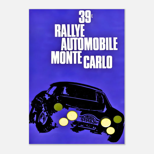 Poster 1970 - Monte-Carlo Rally