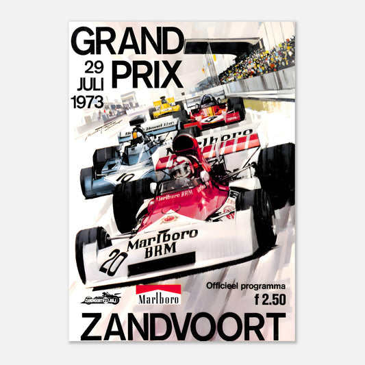 Poster 1973 - Dutch F1 Grand Prix - Zandvoort