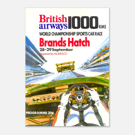 Poster 1974 - 1000 km Brands Hatch