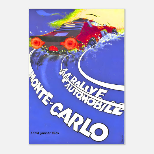 Poster 1976 - Monte-Carlo Rally