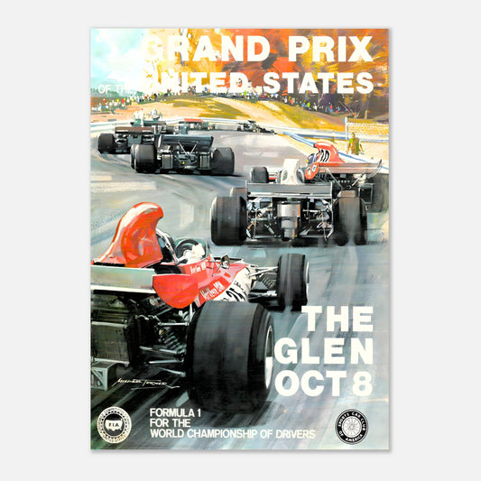 Poster 1978 - United States F1 Grand Prix - Watkins Glen