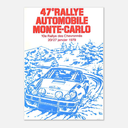 Poster 1979 - Monte-Carlo Rally