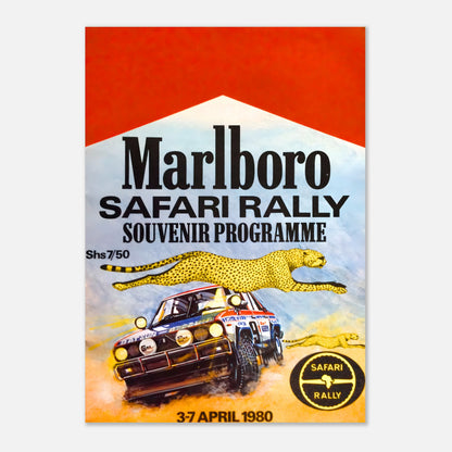 Poster 1980 - Safari Rally