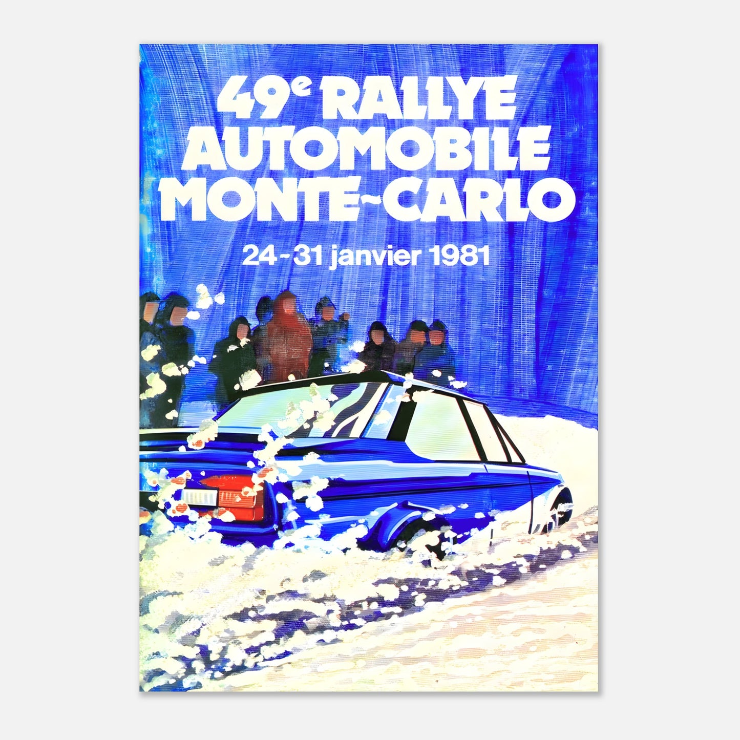 Poster 1981 - Monte-Carlo Rally