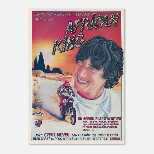 Poster 1982 - African King - Cyril Neveu