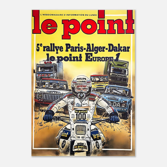 Poster 1983 - Paris Dakar