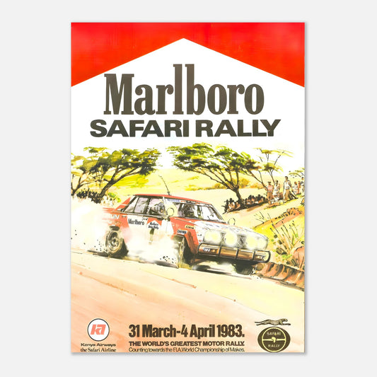 Poster 1983 - Safari Rally